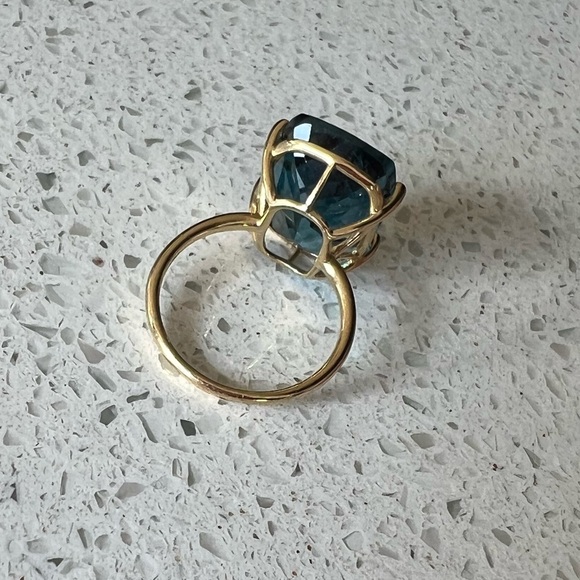 EFFY BLUE TOPAZ RING - Picture 7 of 10